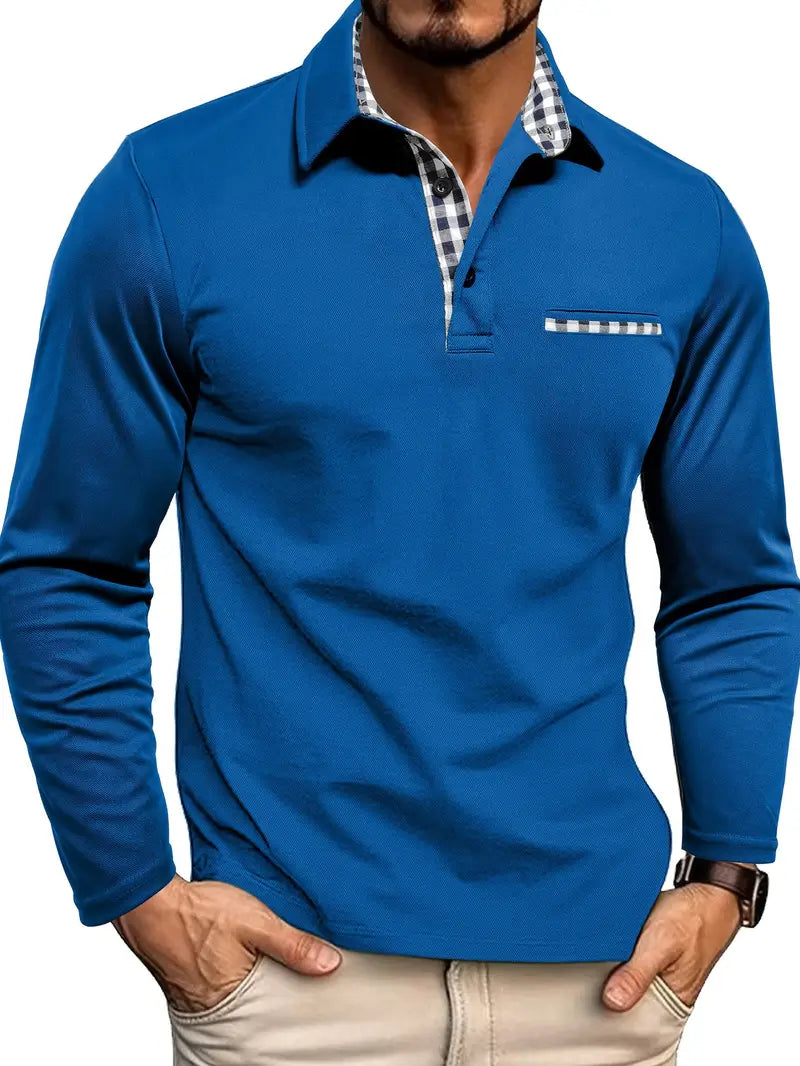 FERRÁN™ | Polo de manga larga para hombre
