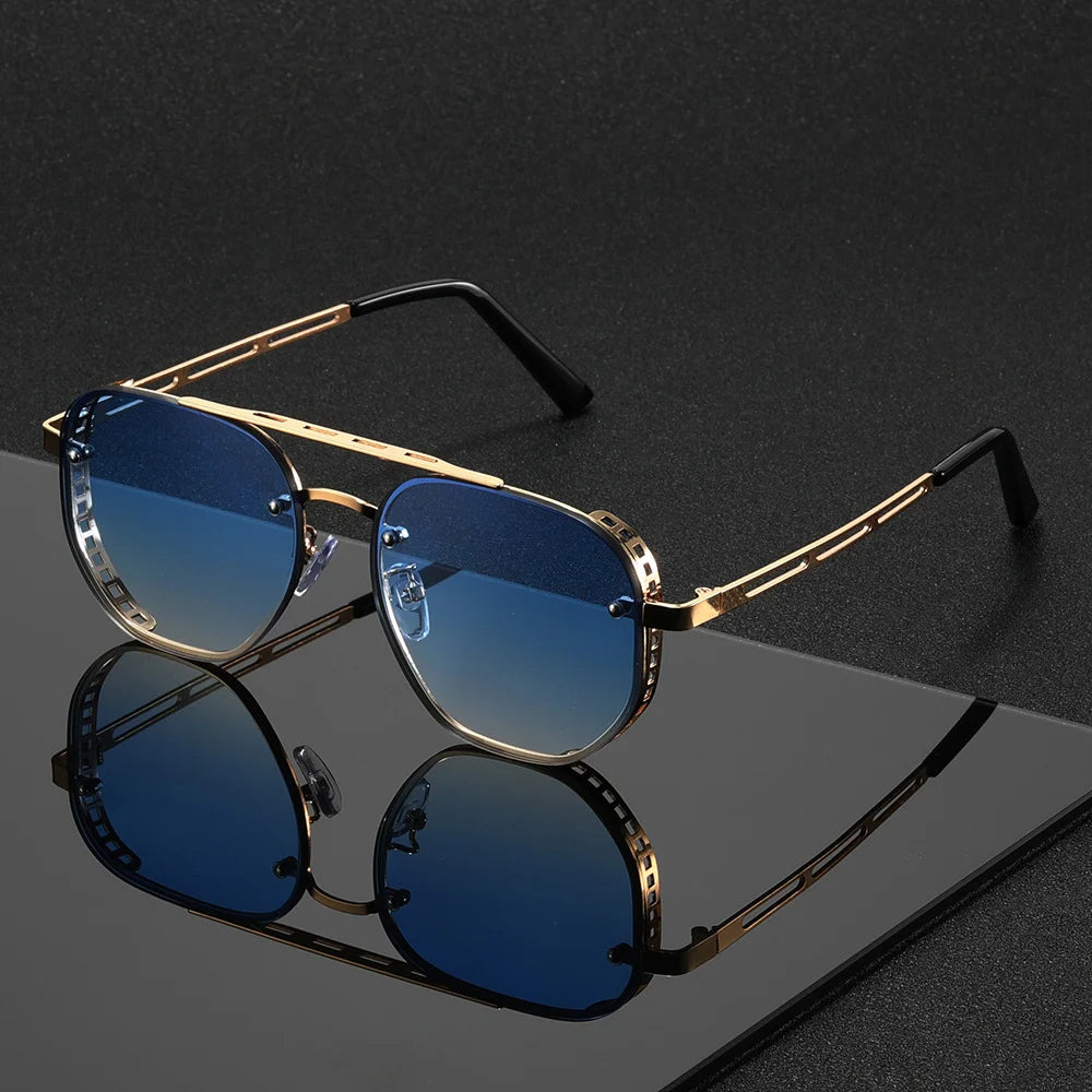 Robin | Gafas de Sol Estilo Vanta - Azul