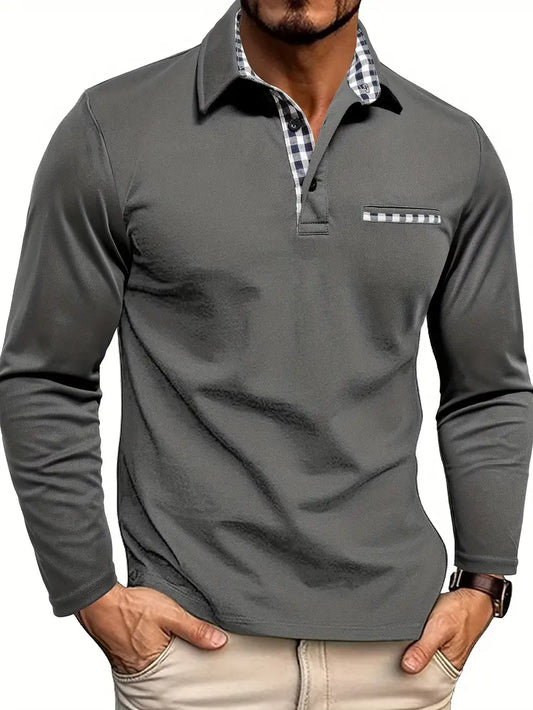 FERRÁN™ | Polo de manga larga para hombre
