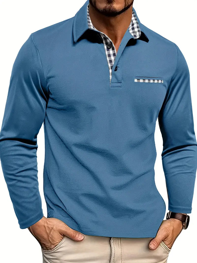 FERRÁN™ | Polo de manga larga para hombre