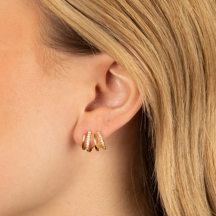 Zara - Pendientes de Espiral Sin Perforación (Ear cuff)