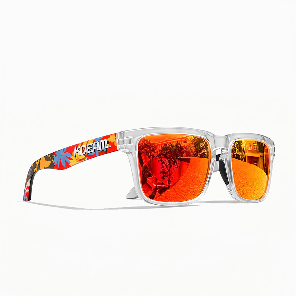 Vesper | Gafas de Sol Deportivas Polarizadas - Rojo Fuego