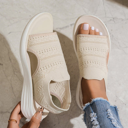 Ana™ | Sandalias con plataforma de material transpirable para mujer