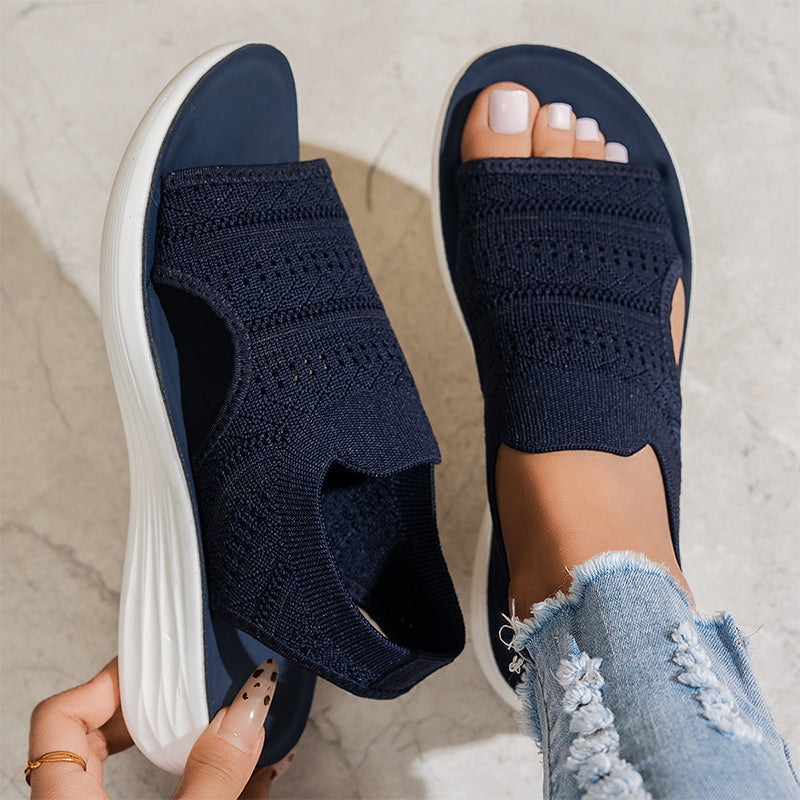 Ana™ | Sandalias con plataforma de material transpirable para mujer