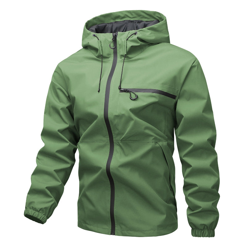 Ronan - Chaqueta Impermeable Oversized con Capucha para Hombre