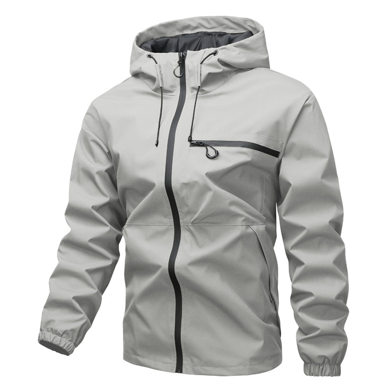 Ronan - Chaqueta Impermeable Oversized con Capucha para Hombre