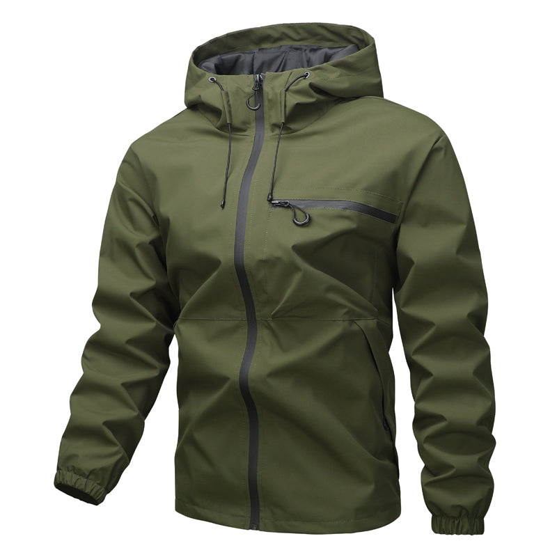 Ronan - Chaqueta Impermeable Oversized con Capucha para Hombre