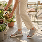 Ana™ | Sandalias con plataforma de material transpirable para mujer