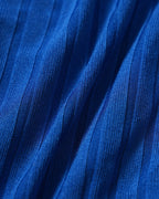 Celeste | Conjunto de bikini azul con textura triangular